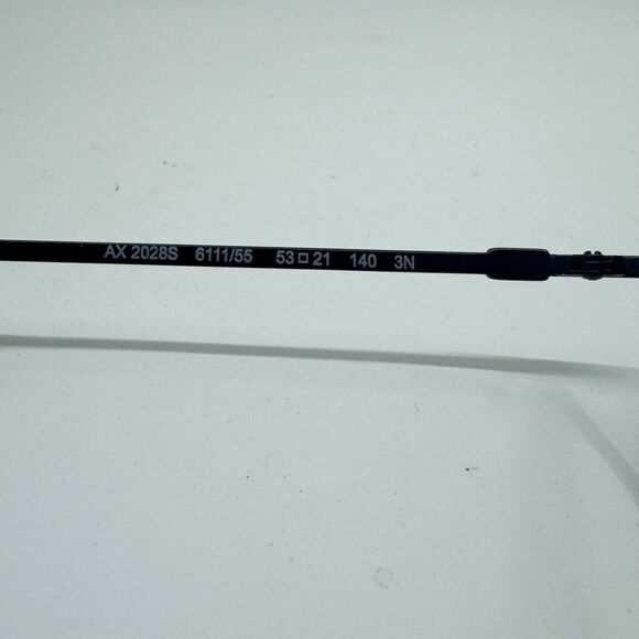 Armani Exchange eyeglasses Frames Ax 2028s 6111/55 53-21-140 H11747 - Picture 5 of 8